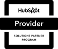 HubSpot Official Provider Badge Black